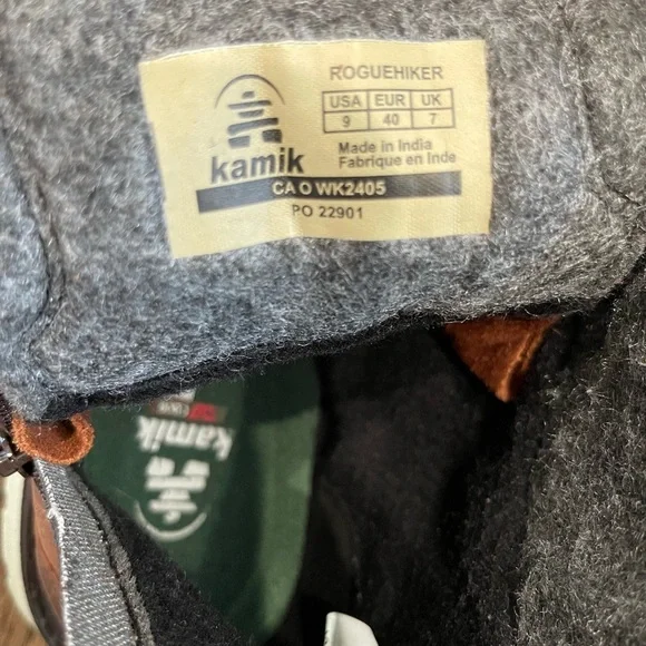 Kamik Brown Lace-Up Winter Boots women’s 9 US EUC - Picture 10 of 15